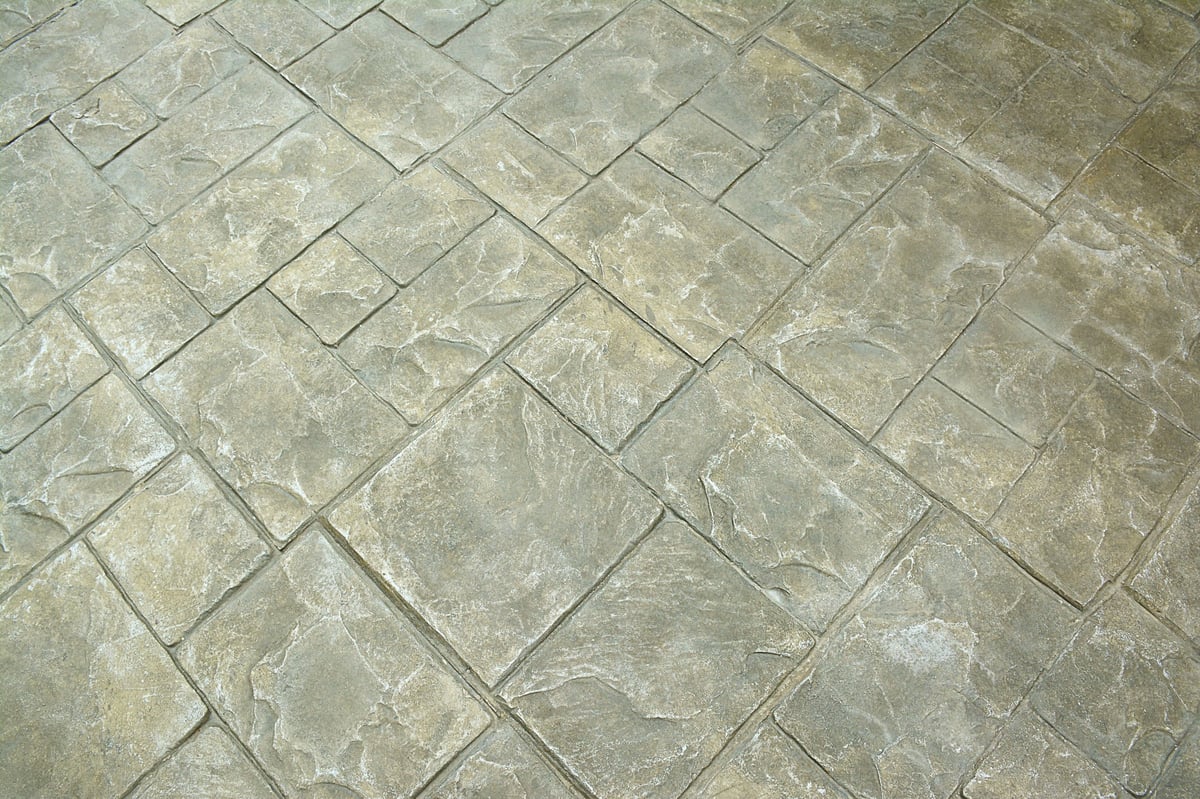 Close up stone tiles floor background texture